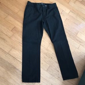 Old Navy black khaki chinos pants : Men’s 32x32